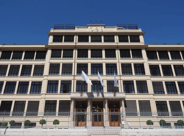 Turin Italië Circa Juni 2020 Lingotto Fiat Autofabriek Circa 1919 — Stockfoto