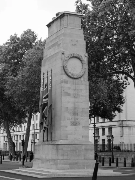 London Circa Wrzesień 2019 Pomnik Wojenny Cenotaph Upamiętniający Śmierć Wszystkich — Zdjęcie stockowe