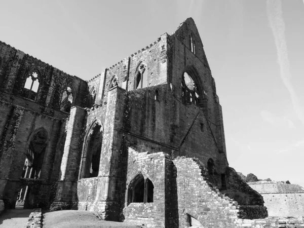 Tintern Circa September 2019 Tintern Abbey Abaty Tyndyrn Welsh Руїни — стокове фото