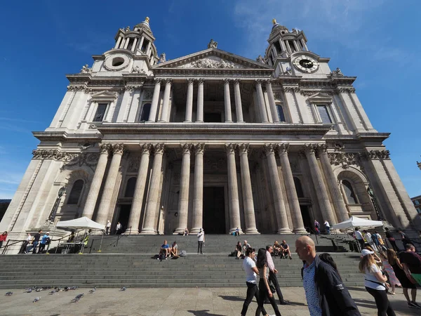 London Storbritannien Circa September 2019 Sankt Pauls Domkyrka — Stockfoto