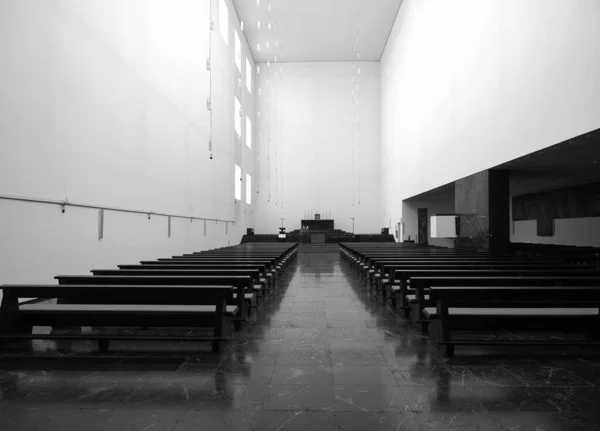 Aachen Alemanha Circa Agosto 2019 Fronleichnamskirche Que Significa Igreja Corpus — Fotografia de Stock