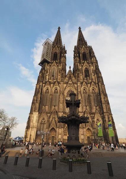 Koeln Alemanha Circa Agosto 2019 Koelner Dom Hohe Domkirche Sankt — Fotografia de Stock