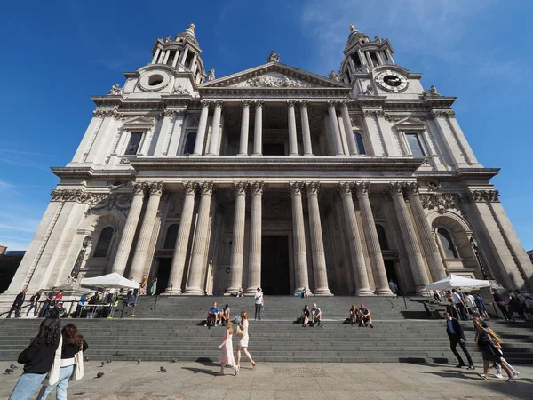 Londýn Velká Británie Circa Září 2019 Kostel Pavla — Stock fotografie