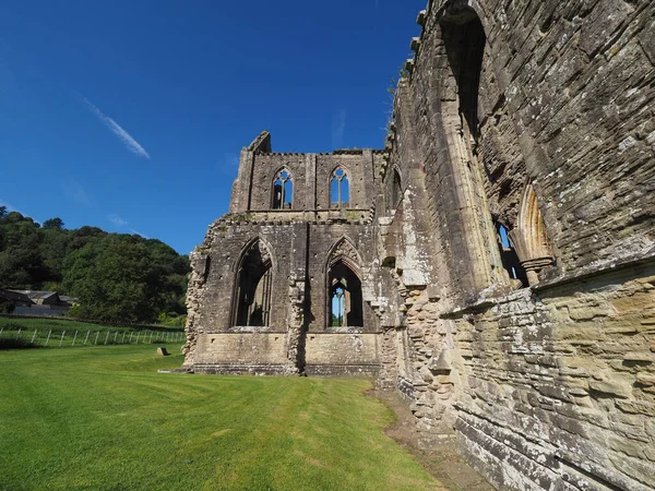 Tintern Reino Unido Circa Septiembre 2019 Ruinas Abadía Tintern Abaty — Foto de Stock