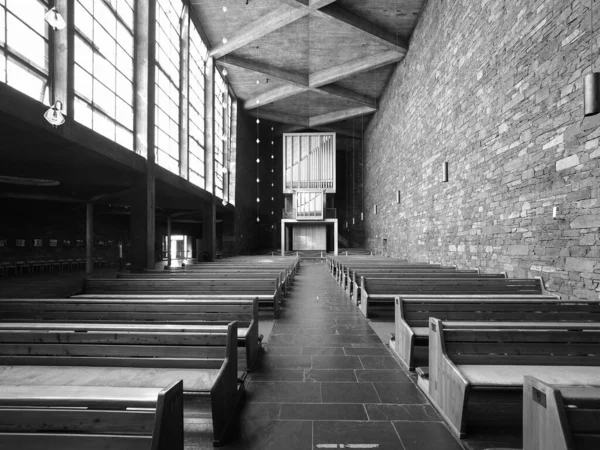 Dueren Alemania Circa Agosto 2019 Annakirche Iglesia Santa Ana Blanco — Foto de Stock