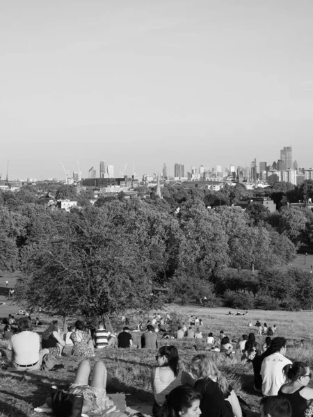 Londýn Velká Británie Circa Září 2019 Lidé Primrose Hill Severně — Stock fotografie