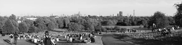 Londýn Circa Září 2019 Široký Panoramatický Pohled Panorama Londýna Primrose — Stock fotografie