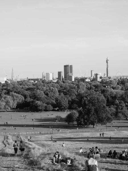 Londýn Velká Británie Circa Září 2019 Lidé Primrose Hill Severně — Stock fotografie