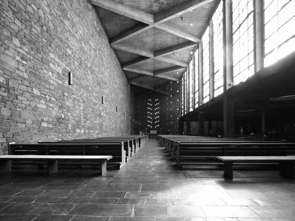 Dueren Germany Circa August 2019 Annakirche Meaning Anne Church Black — стоковое фото