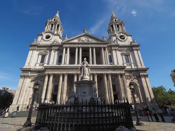 London Circa Σεπτεμβριοσ 2019 Καθεδρικός Ναός Αγίου Παύλου — Φωτογραφία Αρχείου