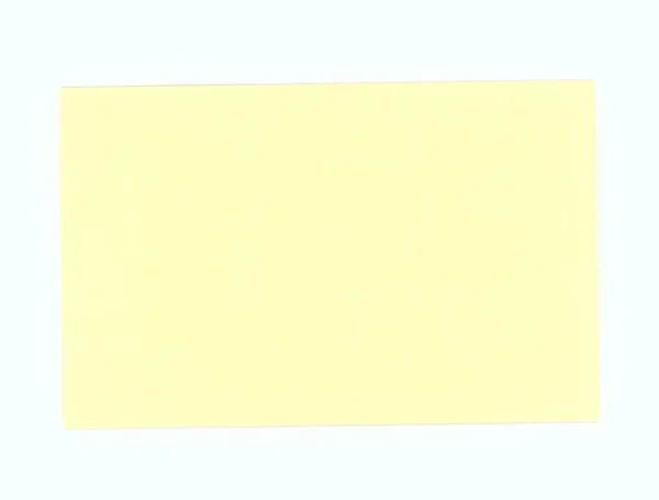 Κενή Κίτρινη Σημείωση Χαρτιού Χρήσιμη Φόντο — Φωτογραφία Αρχείου