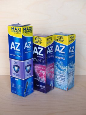 MİLAN, İTALYA - CRCA HAZİRAN 2020: AZ diş geçişi