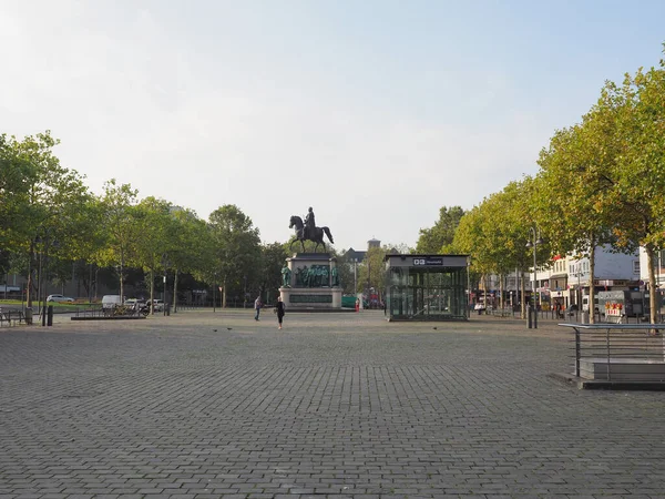 Koeln Germany Circa Ağustos 2019 Altstadt Taki Heumarkt Meydanı — Stok fotoğraf