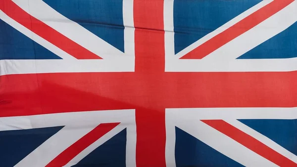 Bandera Nacional Del Reino Unido Reino Unido Alias Union Jack —  Fotos de Stock