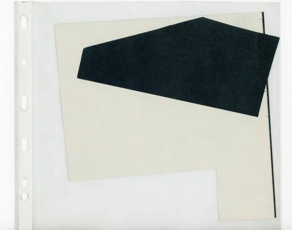 Siyah Beyaz Kağıt Kapaklı Kağıt Kaplama — Stok fotoğraf