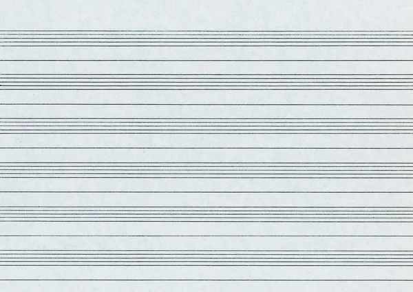 Carta Musicale Prestampata Con Personale Notazione Musicale — Foto Stock