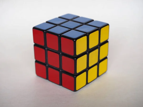 Budapest Hungary Circa September 2020 Rubik Magic Cube — Stock Photo, Image