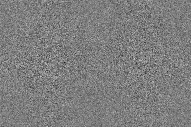 Eski model bozulan TV statik sesi arka plan olarak kullanışlı