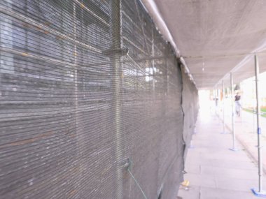 Arkaplan olarak kullanışlı bulanık yapı iskelesi