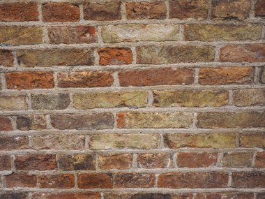 Sanayi tipi kırmızı tuğla duvar arka plan olarak kullanışlı