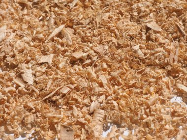Sanayi tipi talaş ahşap tozu yan ürünü ya da ahşap işçiliği operasyonlarının atık ürünü, örneğin, fabrika planlama sondaj rotası sondajı ve ince odun parçacıklarından oluşan zımparalama.