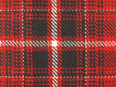 Endüstriyel Tartan kumaş dokusu arka plan olarak kullanışlı