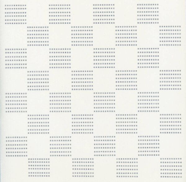 vintage ascii art chessboard computer printout