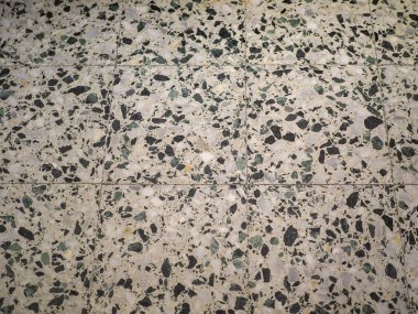 Sanayi tipi beyaz ve siyah mermer döşeme dokusu arka plan olarak kullanışlı