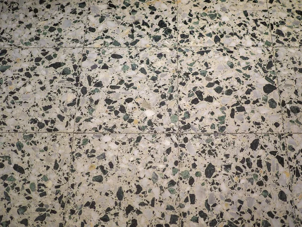 Sanayi tipi beyaz ve siyah mermer döşeme dokusu arka plan olarak kullanışlı