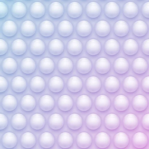 Růžovo-fialové 3d pozadí s kuličkami. Bezproblémový geometrický obrazec — Stockový vektor