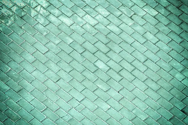 Photo Top Road Paved Sidewalk Tiles Empty Background Vignette Texture — Stock Photo, Image