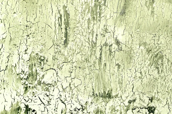 Alışılmadık bir arka plan kırık yeşil boya. Eski bir kapak dokusuna yakın çekim.