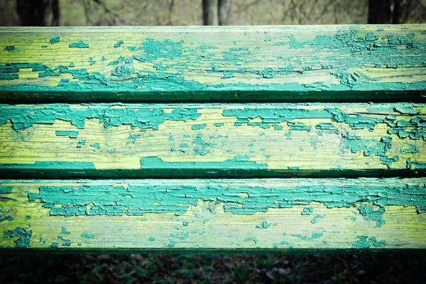 Placas Madeira Velhas Com Tinta Verde Fundo Brilhante Incomum Textura — Fotografia de Stock