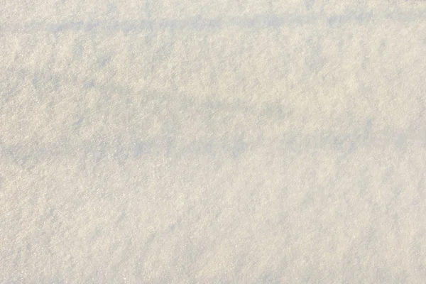 Bílé pozadí. Krásná textura čerstvého sněhu. Umístěte pod textem. — Stock fotografie