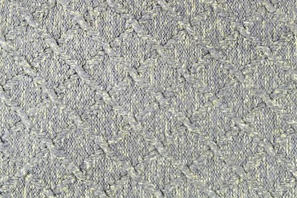 Textura Gri Galben Tricotat Fundal Frumos Modele Sub Forma Unui — Fotografie, imagine de stoc