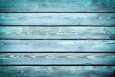 Arka plan ahşap turkuaz renkli çubuklar yaptı. Güzel doku doğal ahşap. Bir skeç ile fotoğraf.