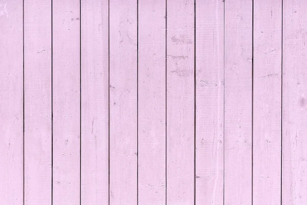 Ένας Φράκτης Από Κάθετες Σανίδες Ροζ Κενό Φόντο Υφή Από — Φωτογραφία Αρχείου