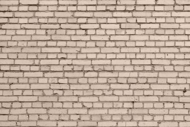 küçük gri tuğla, boş açık renkli duvar