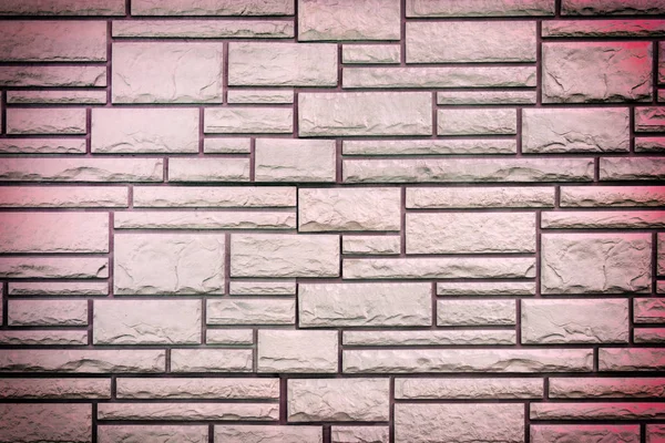 Puste Ceglany Mur Tło Teksturą — Zdjęcie stockowe