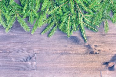 Ladin dallı noel kompozisyonu 