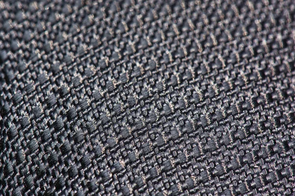 Textura Têxtil Áspera Detalhada Macro Como Fundo — Fotografia de Stock