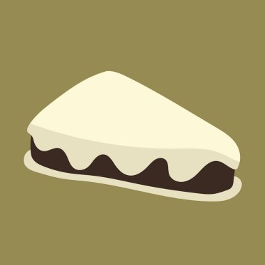 tatlı kek parçası seamless modeli