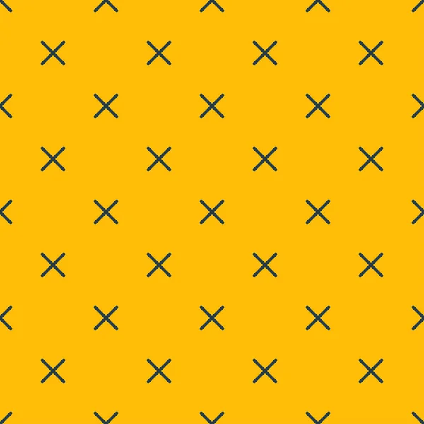 Безшовний Візерунок Простої Форми Кола Трикутник Жовтий Фон — стоковий вектор