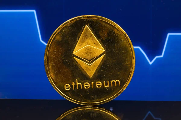 Ethereum Moderní Způsob Výměny Tento Šifrovací Měna Pohodlný Způsob Platby — Stock fotografie