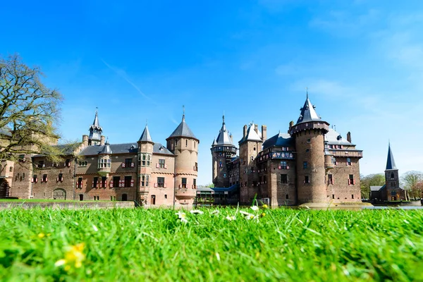 Güzel ortaçağ, fantezi, eski Hollanda De Haar Kalesi s