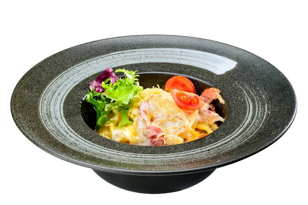 Yeni menü kafede. Et, peynir ve toma ile iştah açıcı yemek