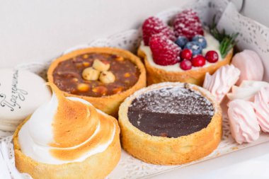 Tatil için farklı tatlı kek