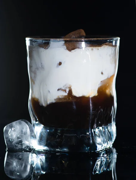 Closeup dari Cocktail white russian — Stok Foto