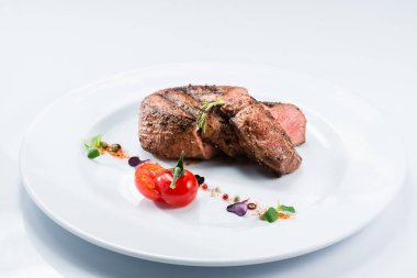 Izgara biftek lezzetli sığır eti