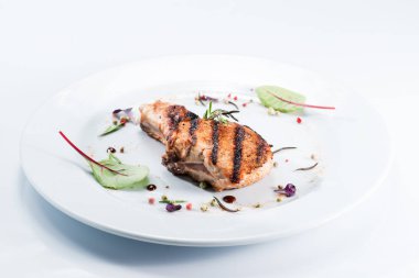 Izgara biftek lezzetli et domuz